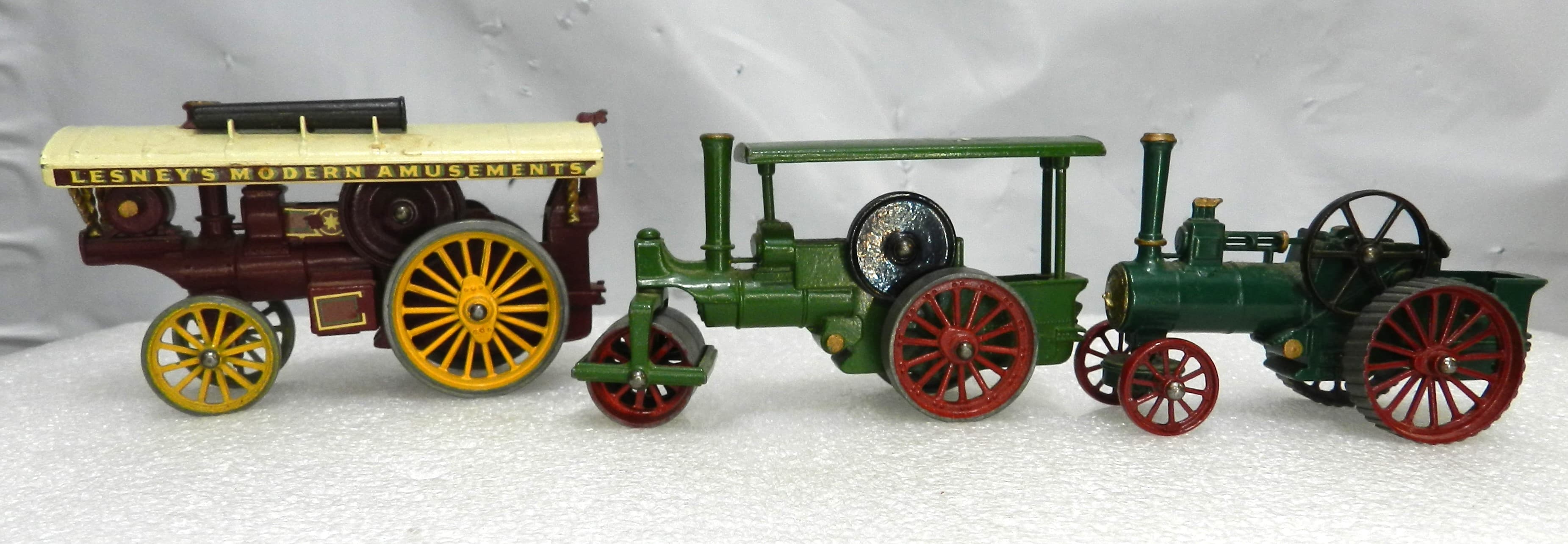 3 VTG Lesney's Model Engines No. 11, No. 9 & No. 1 Metal Made in England (O75S)