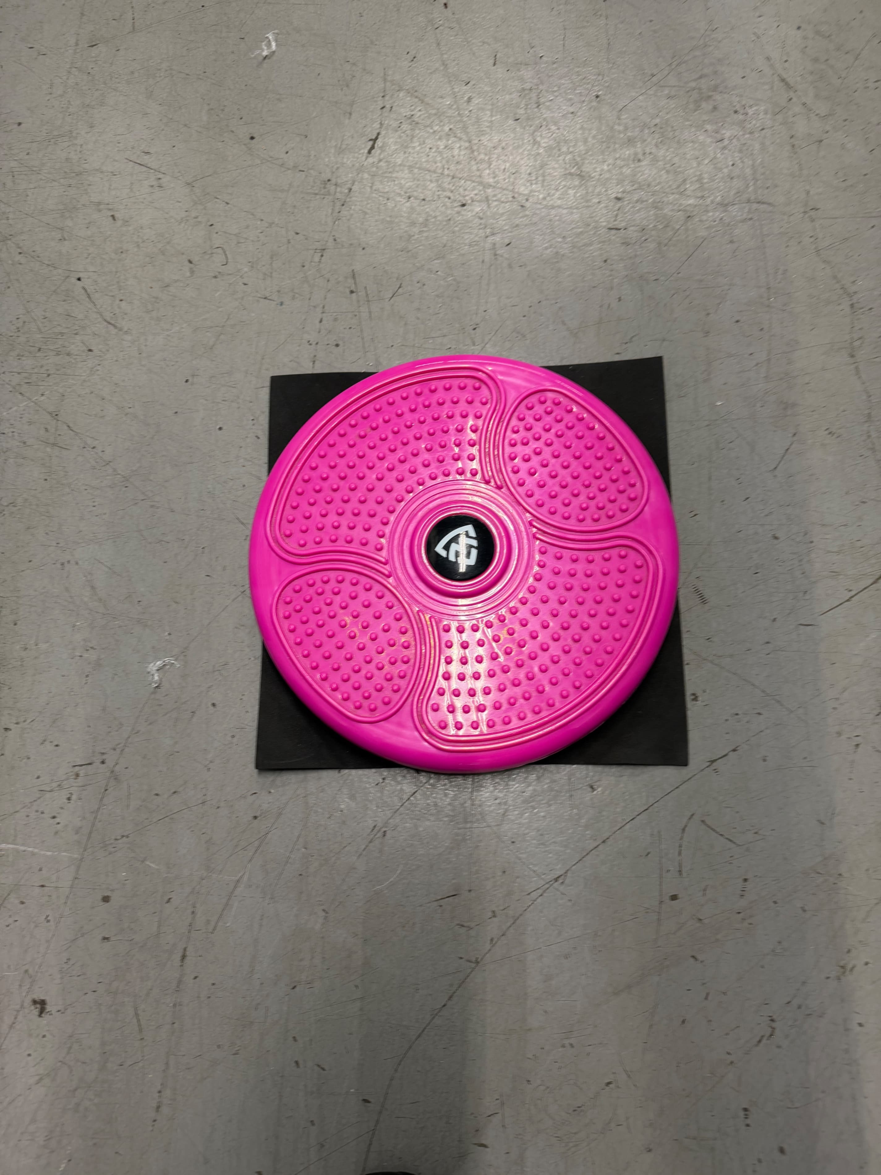 AG Pink Balance Board with Textured Surface