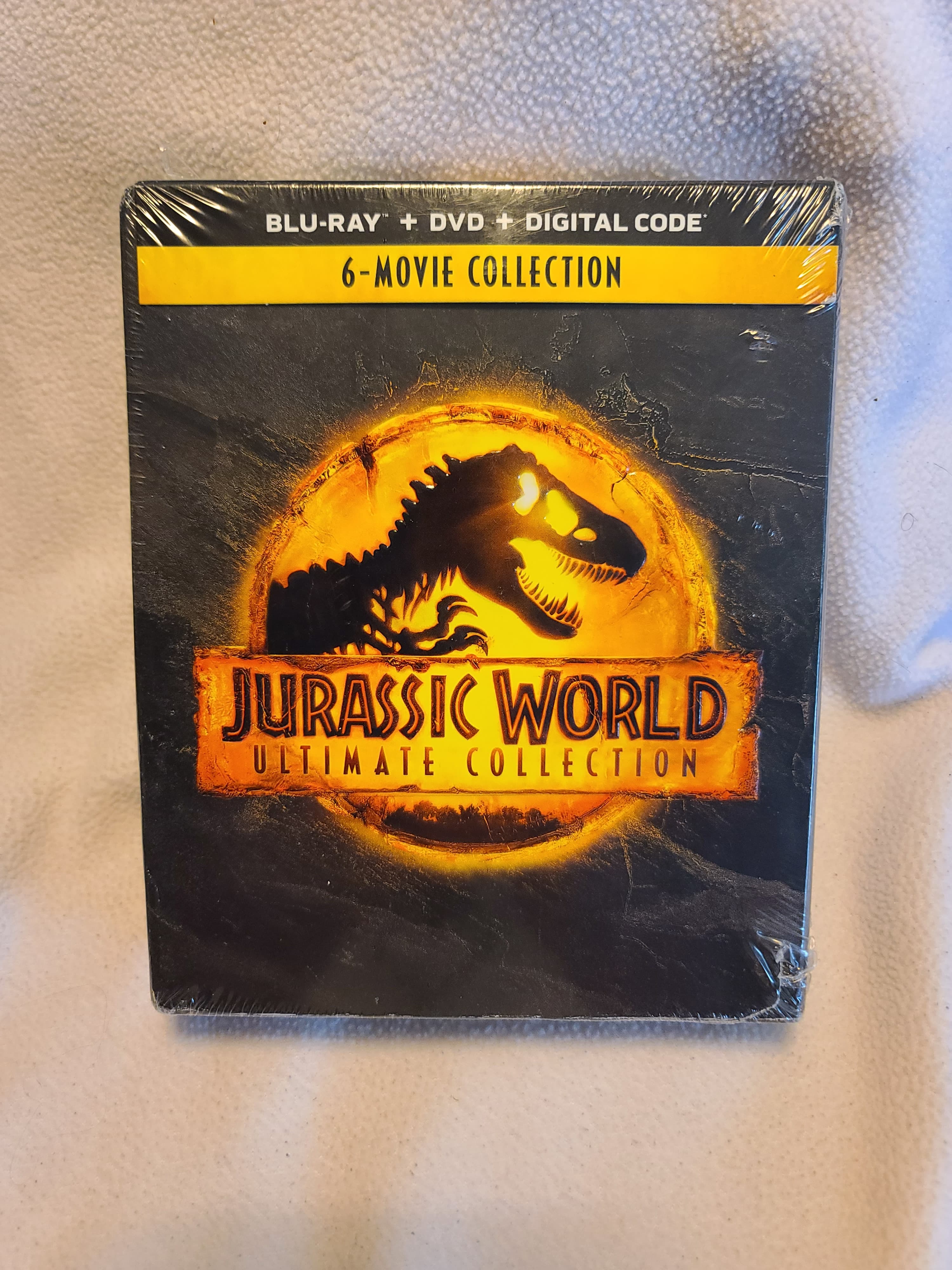 Brand New Jurassic World Ultimate Collection 6-Movie Box Set Blu-ray DVD Digital