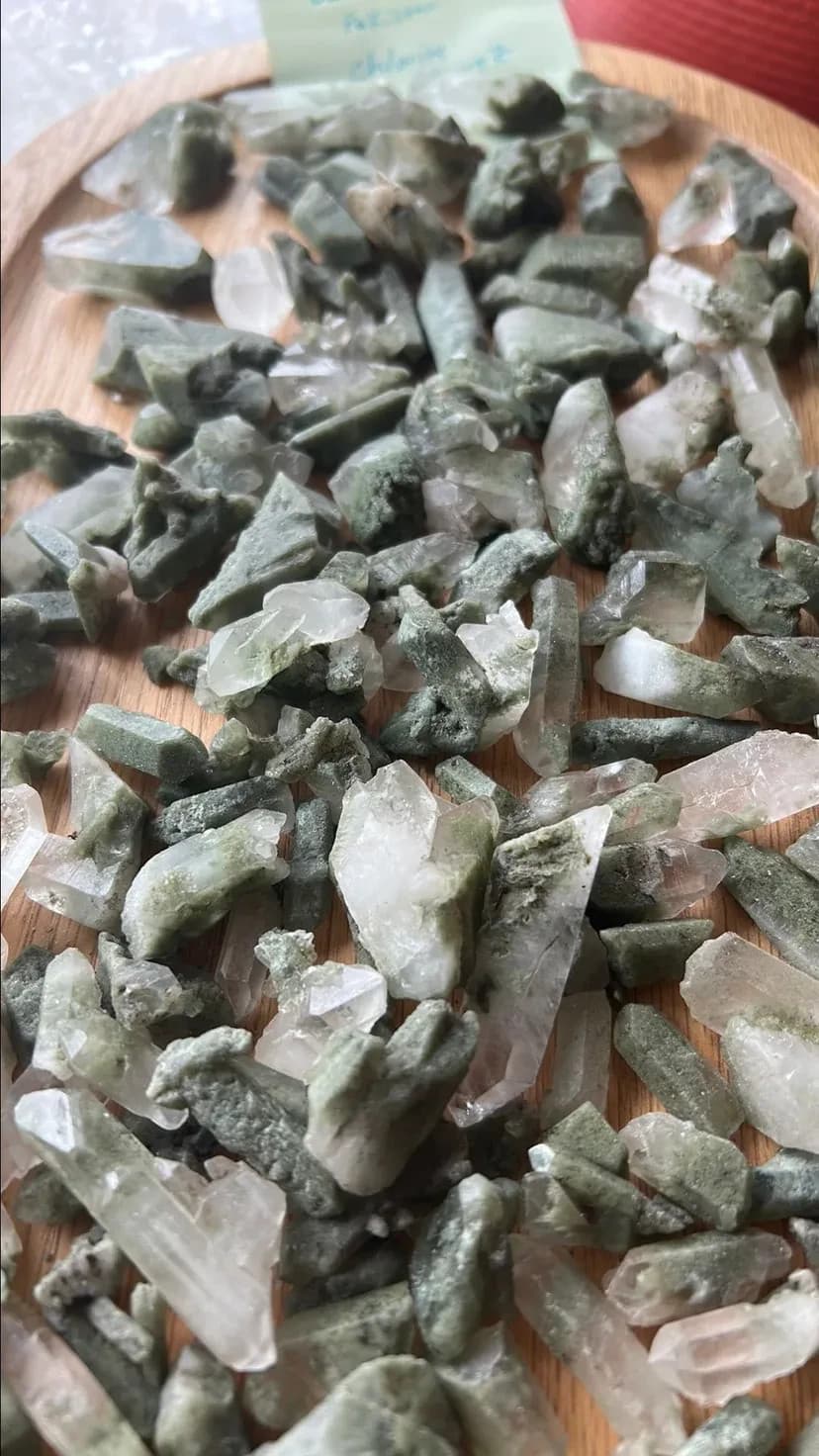 Chlorite Quartz Specimens
