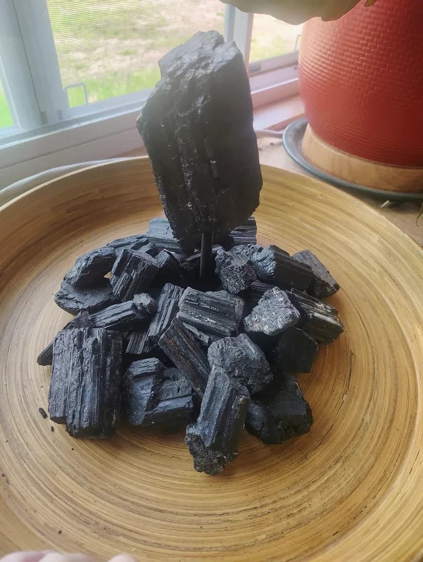Black Tourmaline Specimen