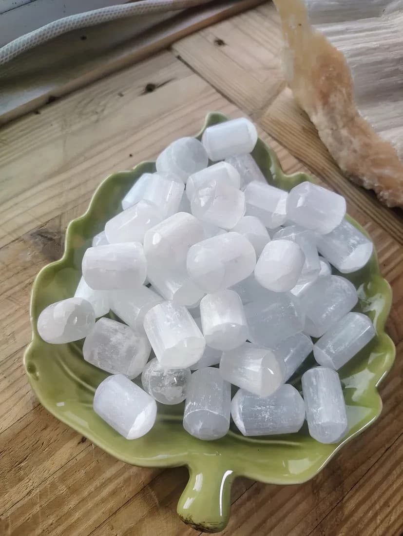 Satin Sapr Selinite Stones