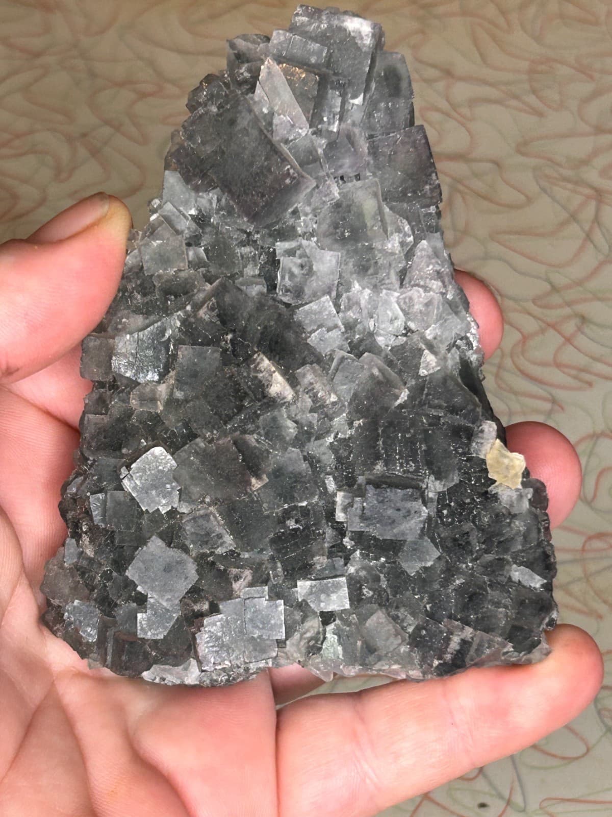 Dark Mt Dew Color Fluorite Specimen