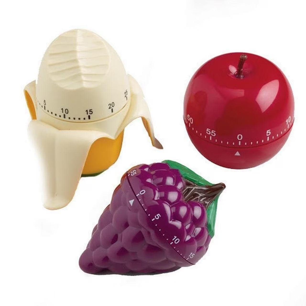 Set of Three Kitchen Timers Fruit Design Design Imports Brand New in Packaging
