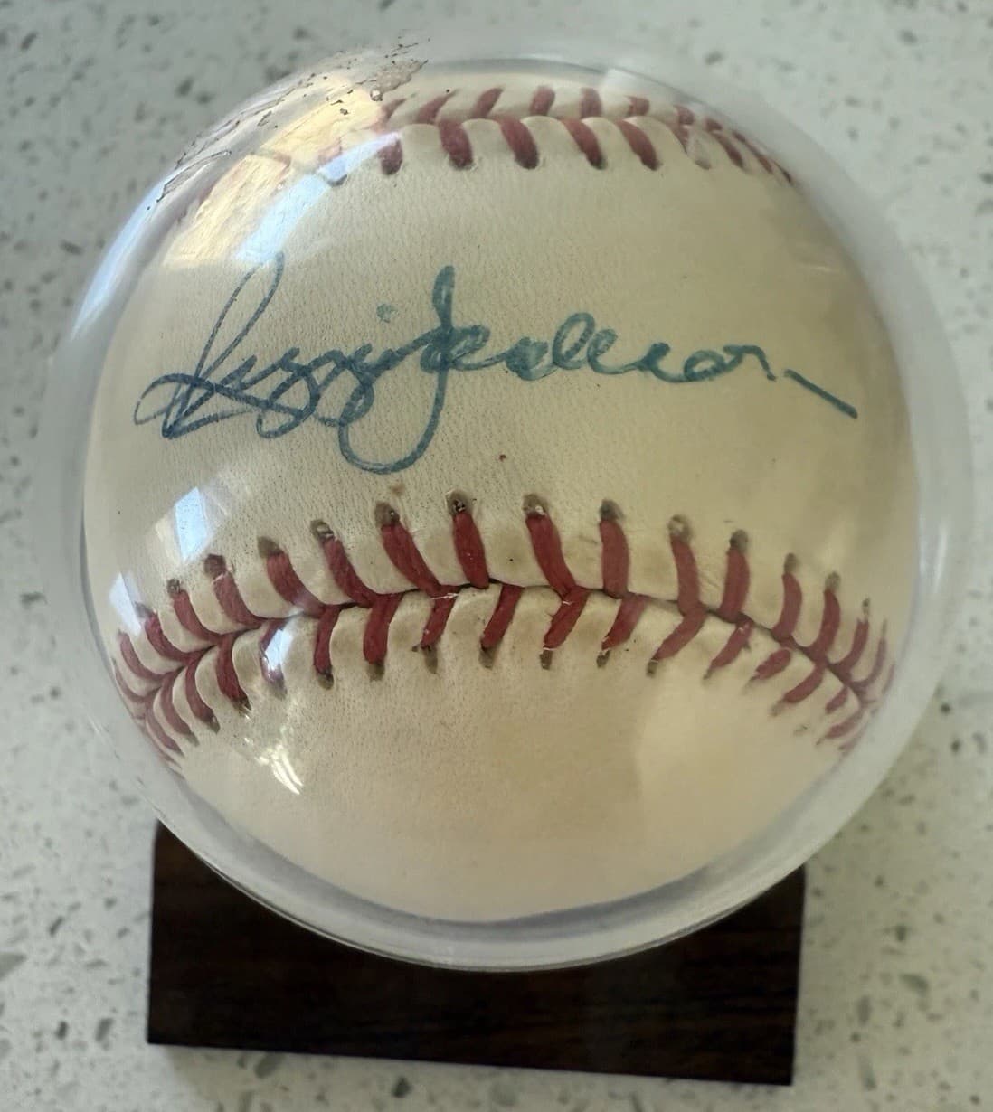 Reggie Jackson Autographed Baseball