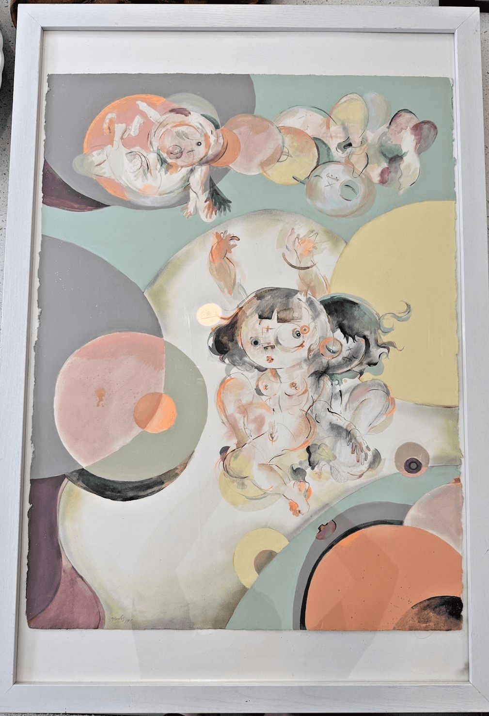Cristina Paulos - “The Hidden Confusion of Cherub’s Cosmic Kiss” (Unframed)