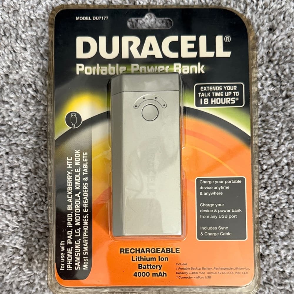 Duracell DU7177 Portable Power Bank