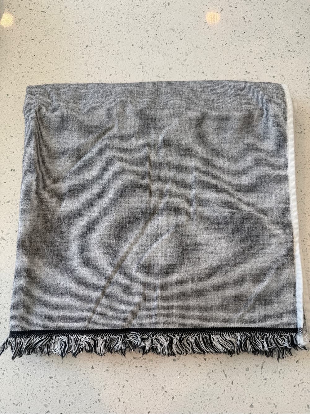 CB2 Chambray Bath Towels, Set of 4 + Hand Towel