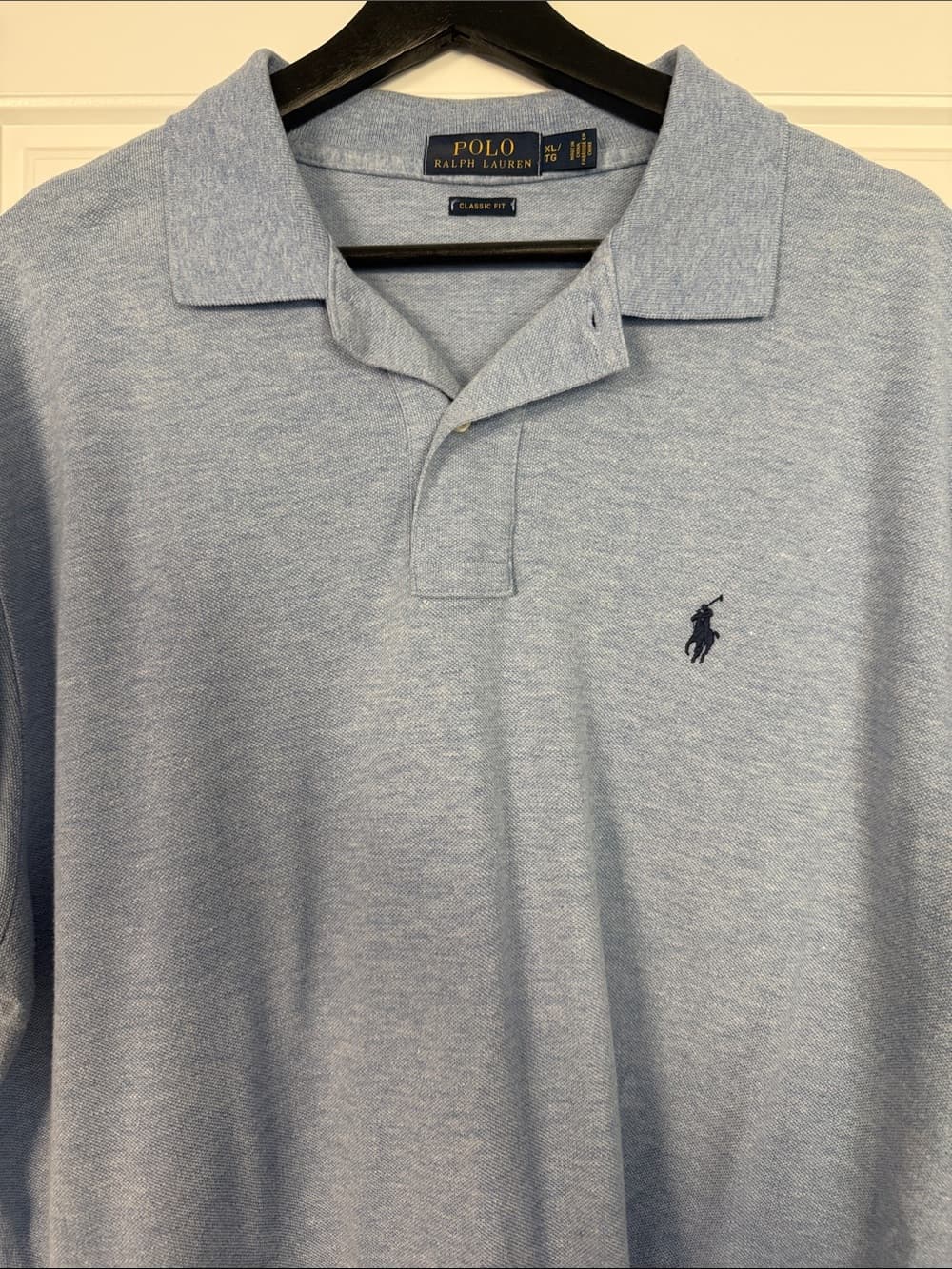Polo by Ralph Lauren Classic Fit Light Blue Polo Shirt XL