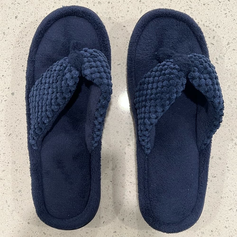 Women’s Memory Foam Sandals in Navy