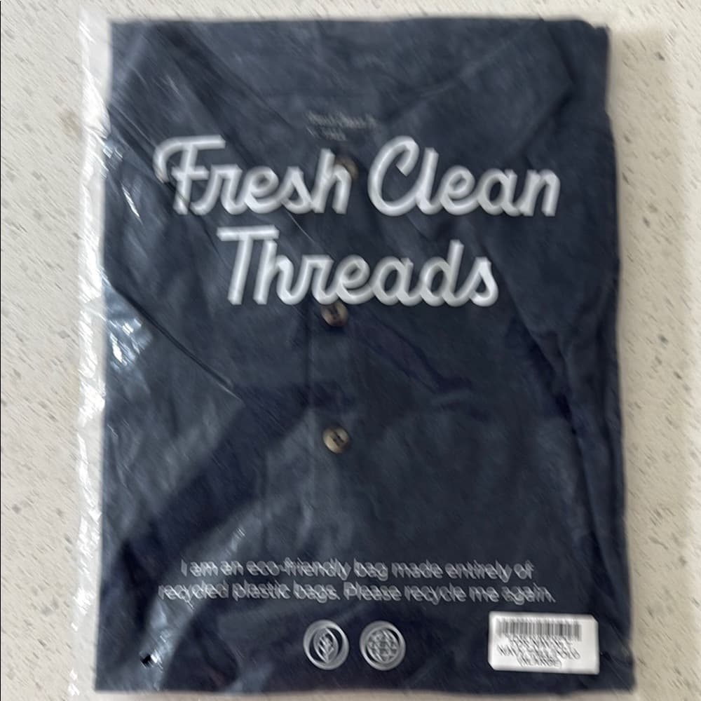 Fresh Clean Threads Navy Polo XL-Tall