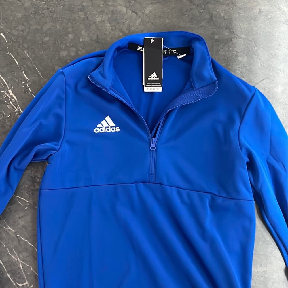Adidas Half Zip Jersey in Navy