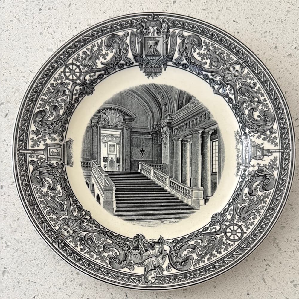 Rotunda of Bancroft Hall Dinner Plate