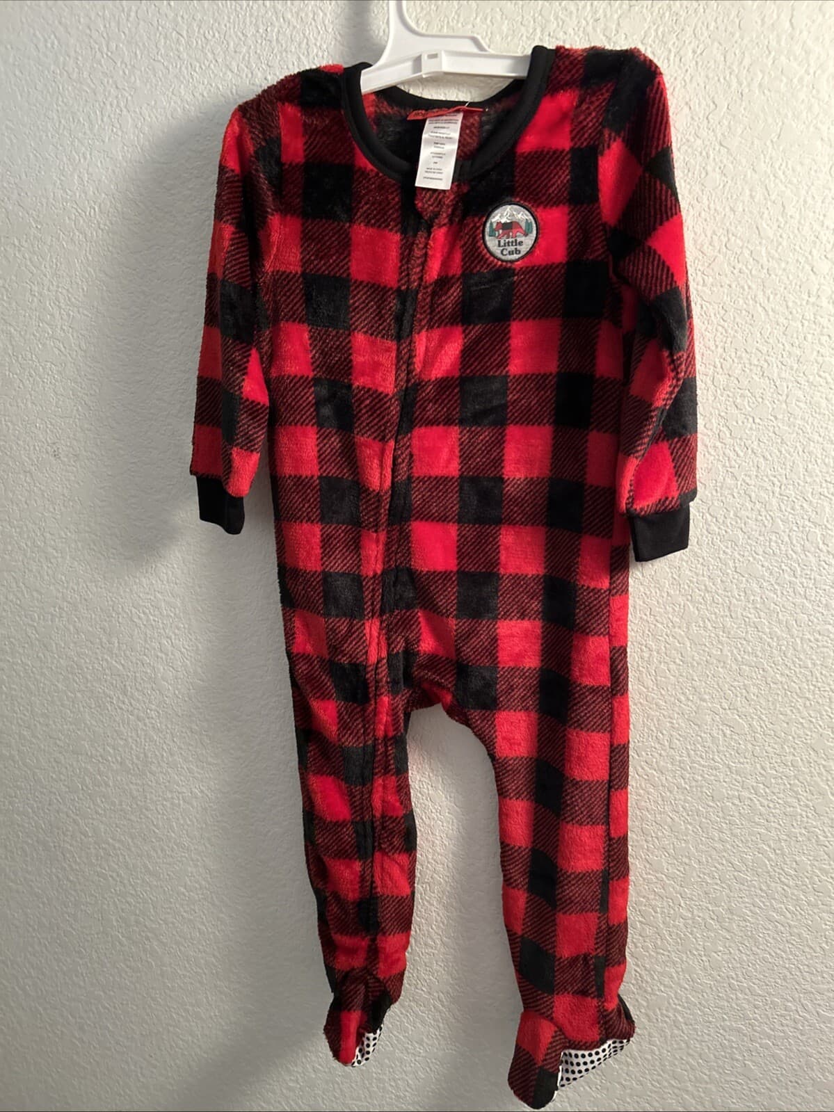 Infant 24 month holiday fam jams one piece Unisex