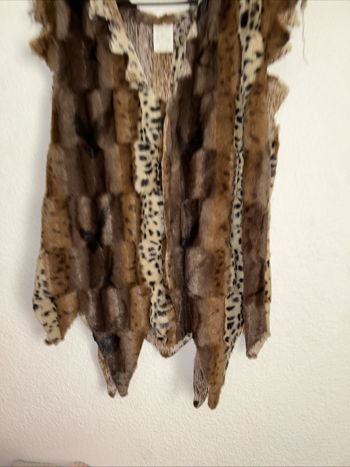 Cool Caveman Vest Adult Medium Size Womens Dry Clean Only