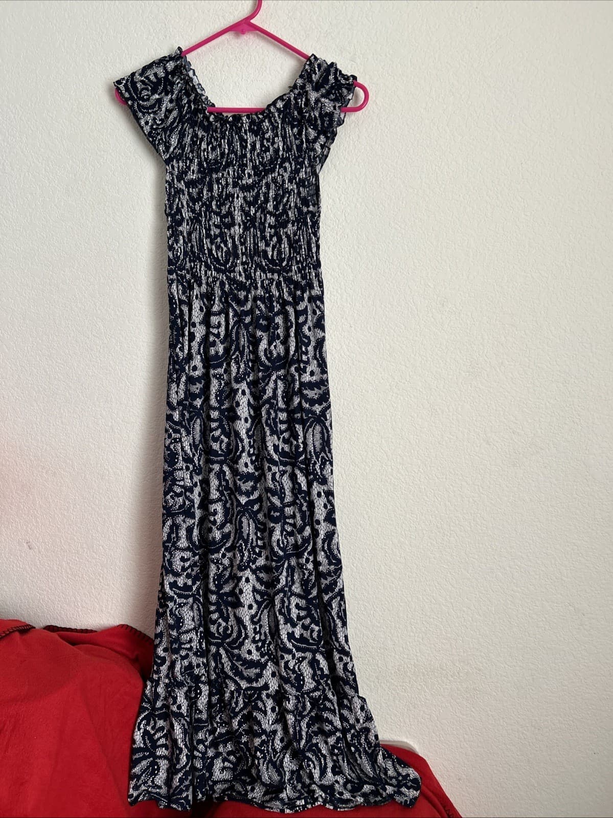 Women’s Medium Margari Blue dress NWOT Long