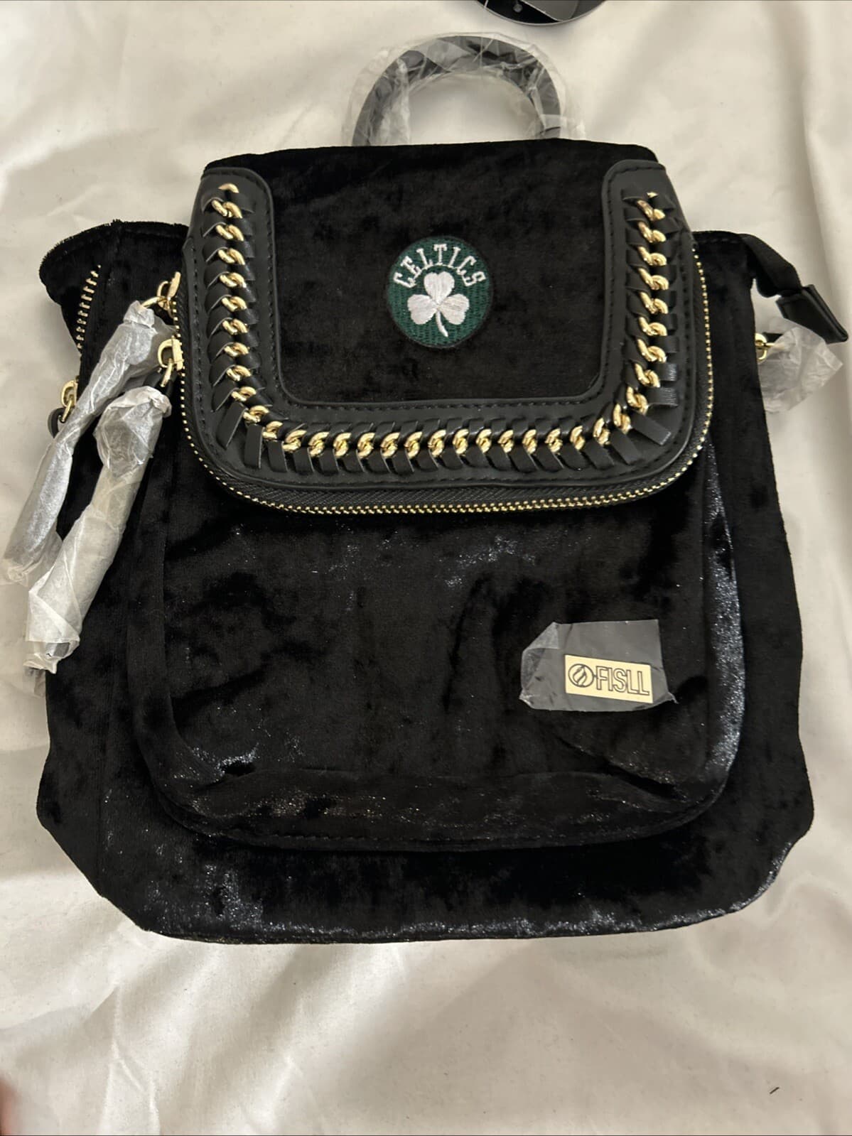 Boston Celtics Velvet Mini Backpack BRAND NEW!!!
