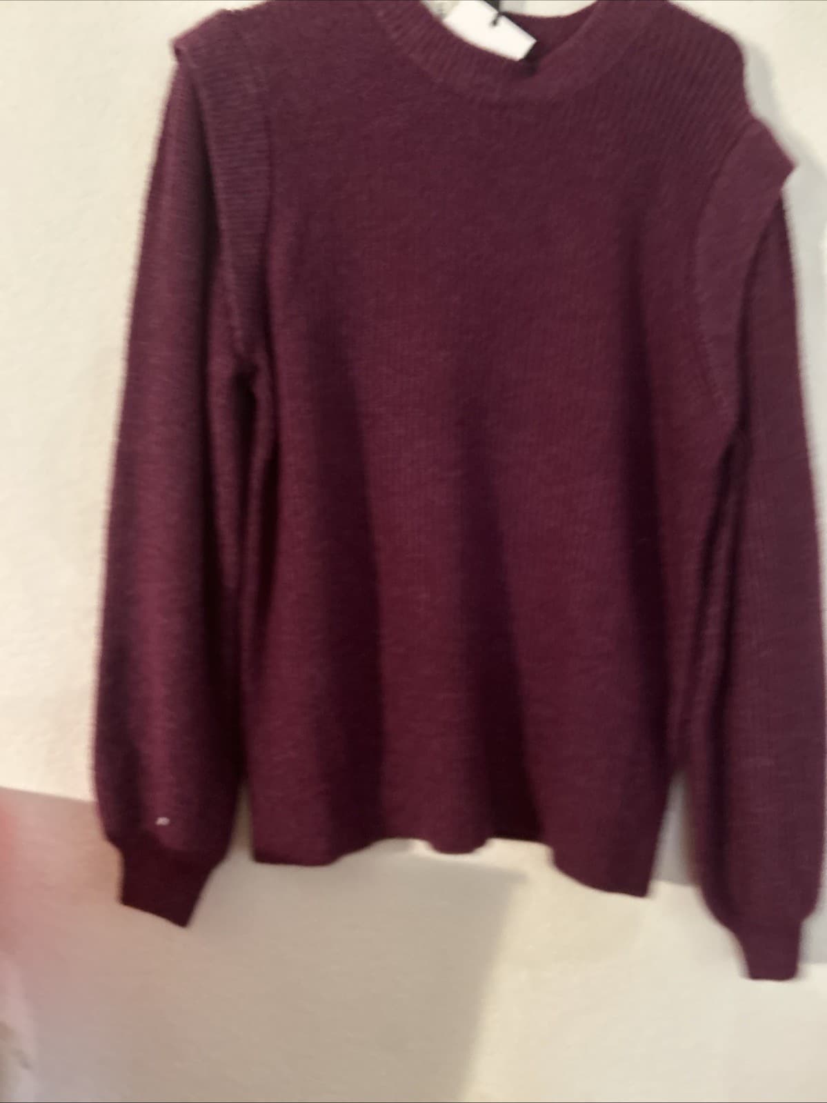 Women’s Xl Burgundy Sweater NWT