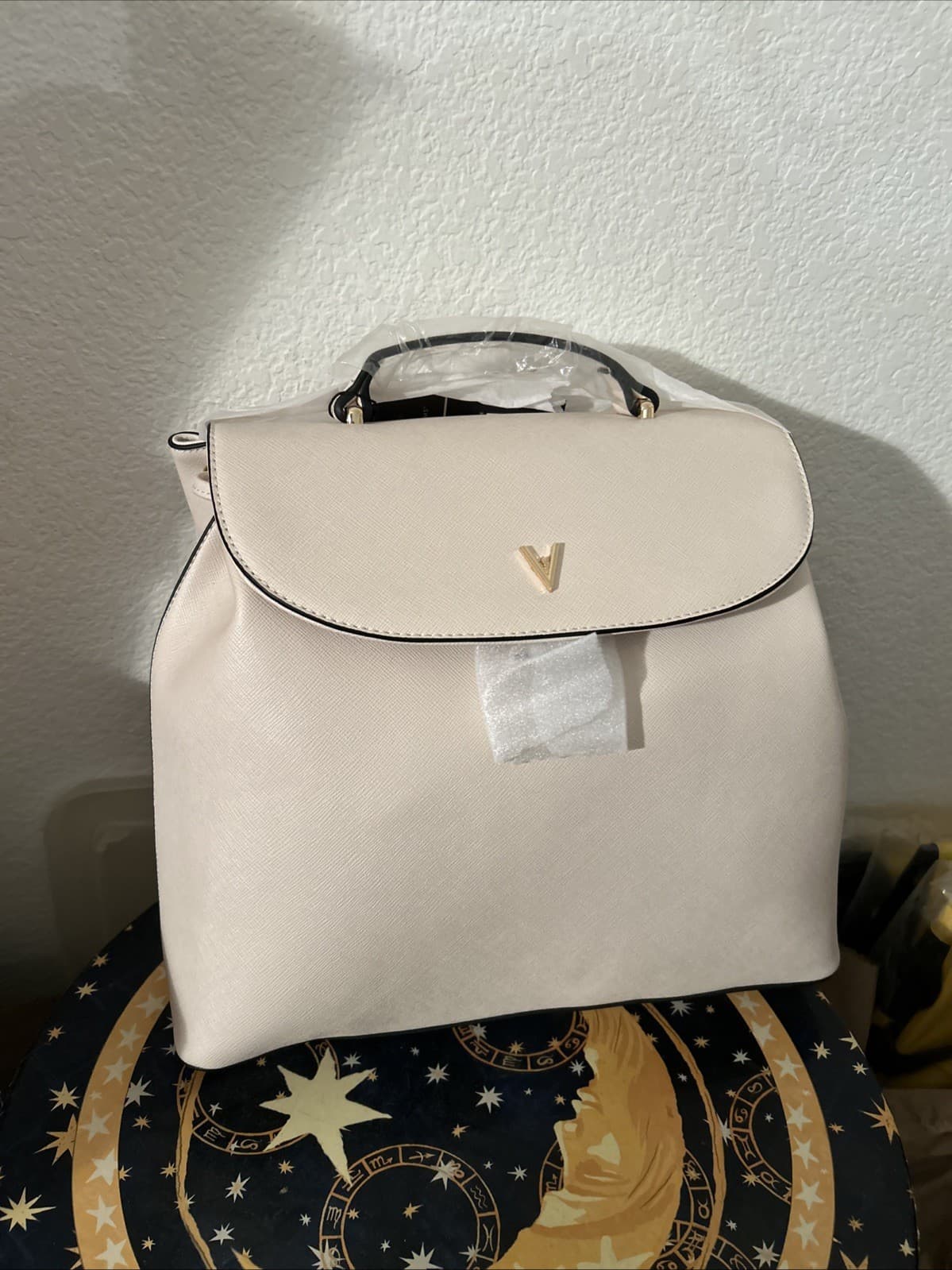 Vanessa Williams Backpack/Purse White New With Dust Bag Great Gift (bin K)