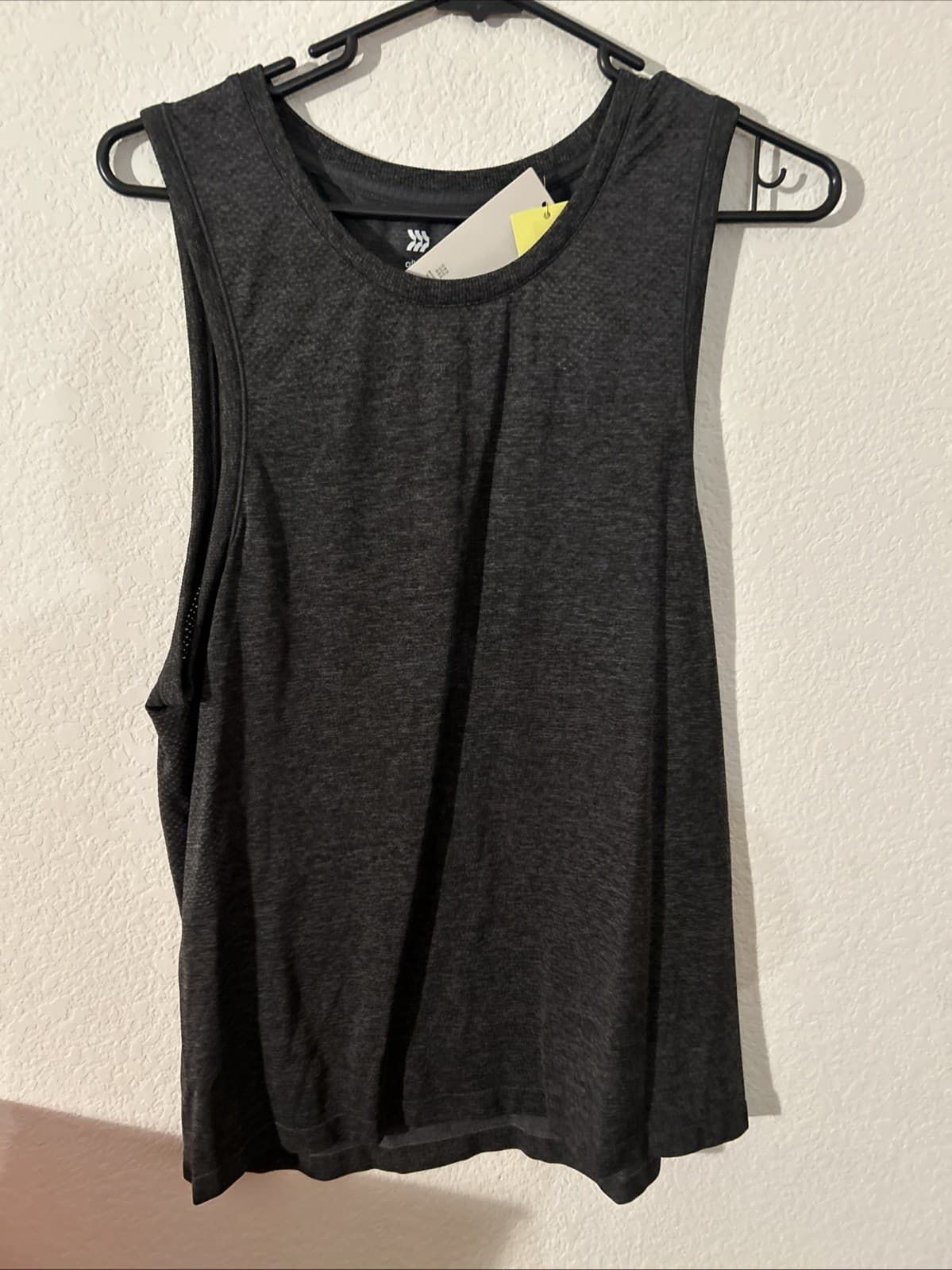 All In Motion Mens Tank Top Dark Gray- Small New
