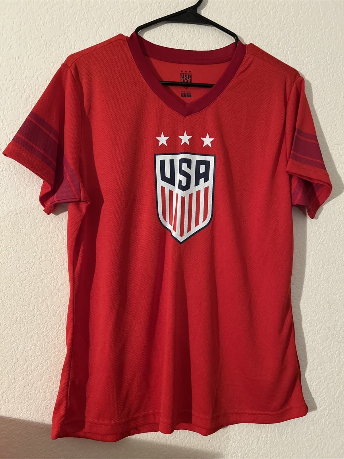 Men’s USA Large Shirt Red New