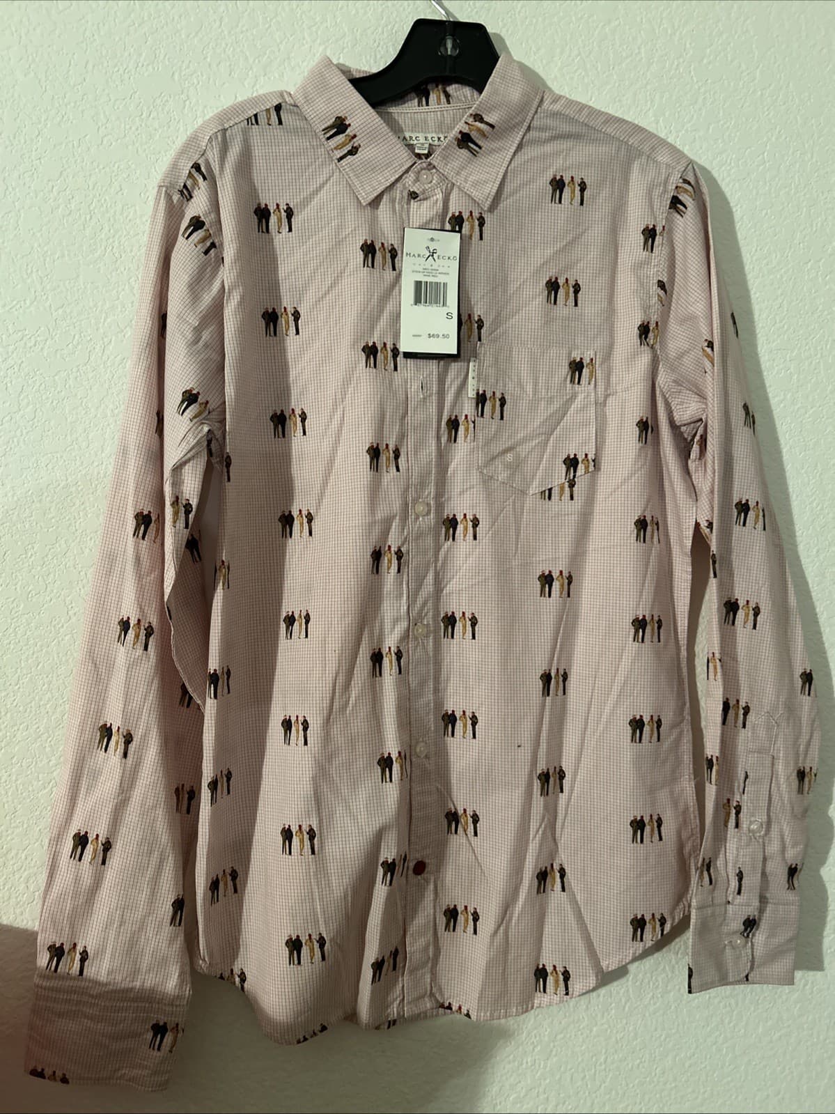 Men’s Small Button Down Marc Ecko NWT