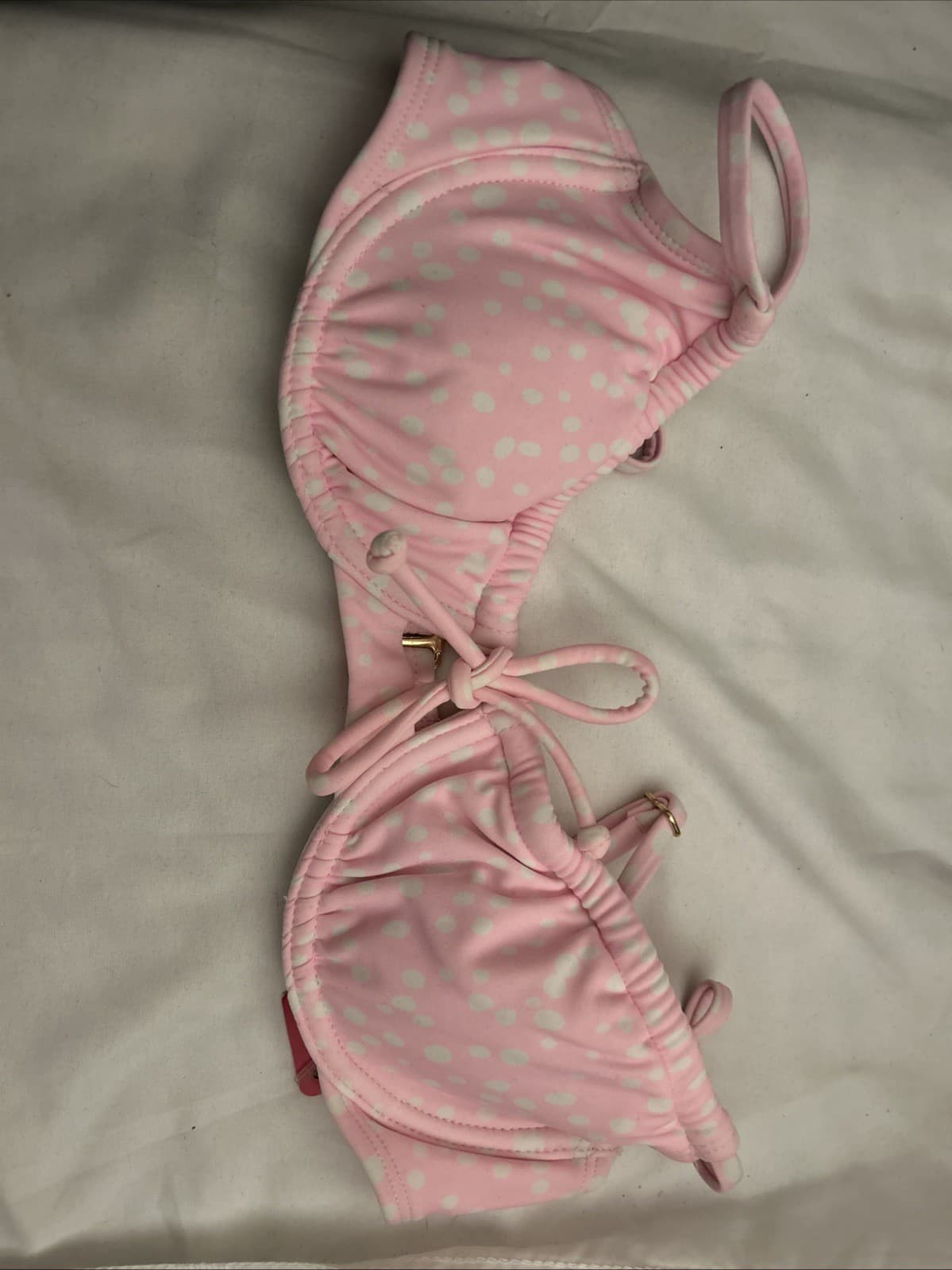 girls string bikini Top NWT Pink Small Xhilaration