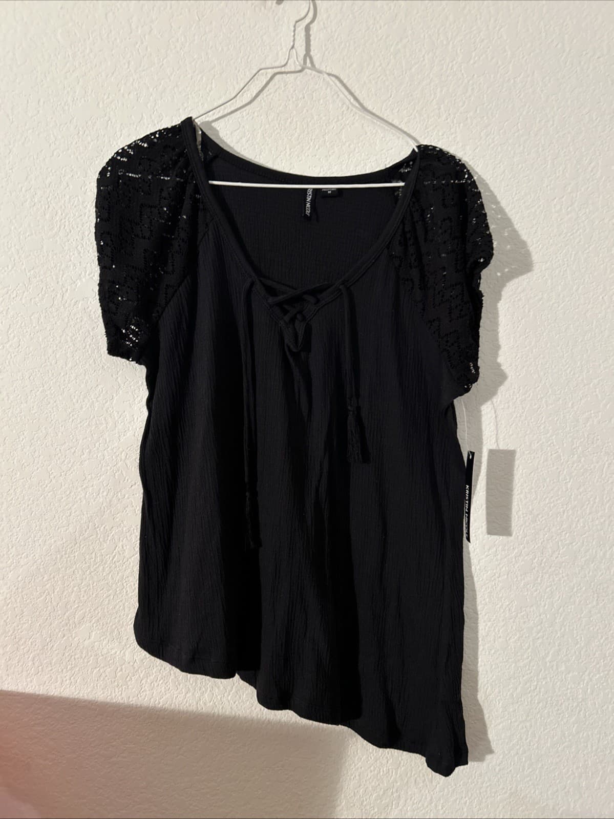 Women’s Medium Top Slanted Nwt Kristin Nicole