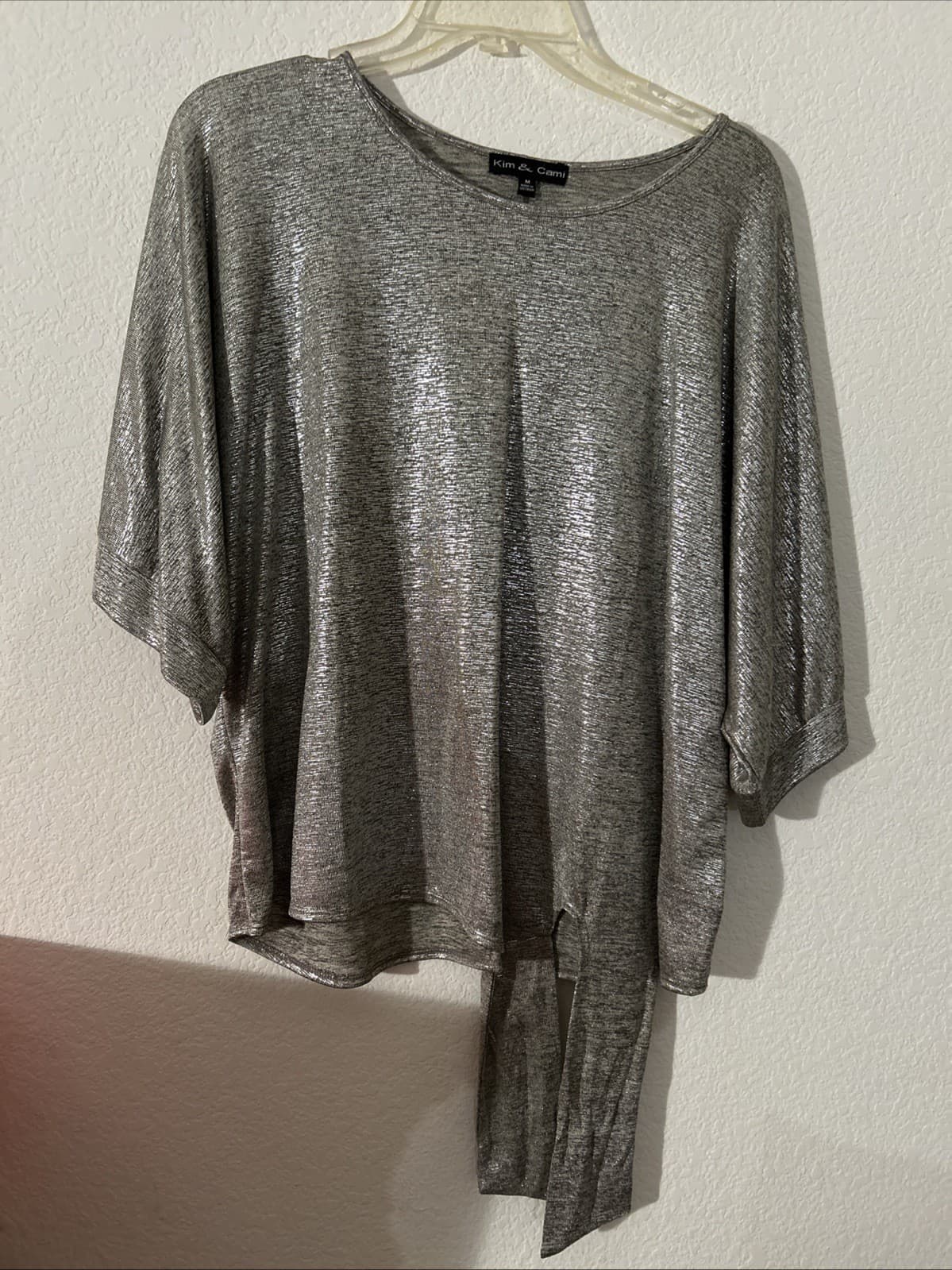 Women’s Medium Glitter Blouse NWOT