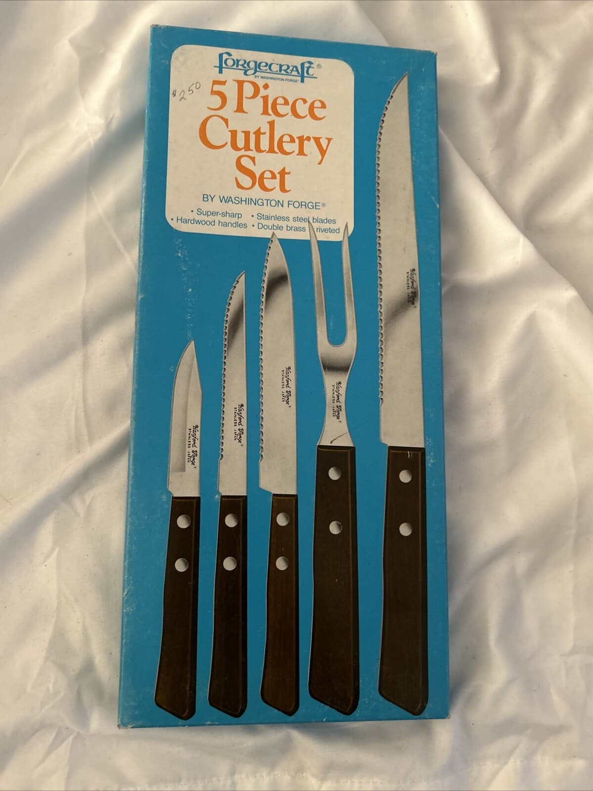 Forgecraft five piece color set by Washington Forge Vintage New