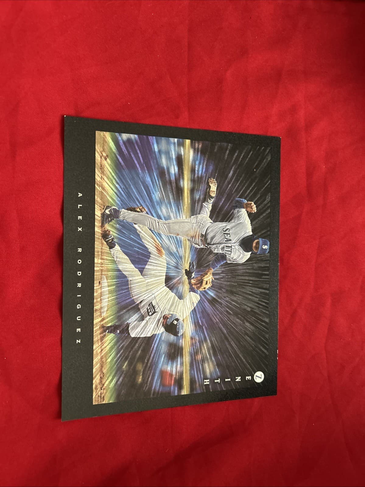 1997 Pinnacle Zenith - 8x10 Alex Rodriguez #13