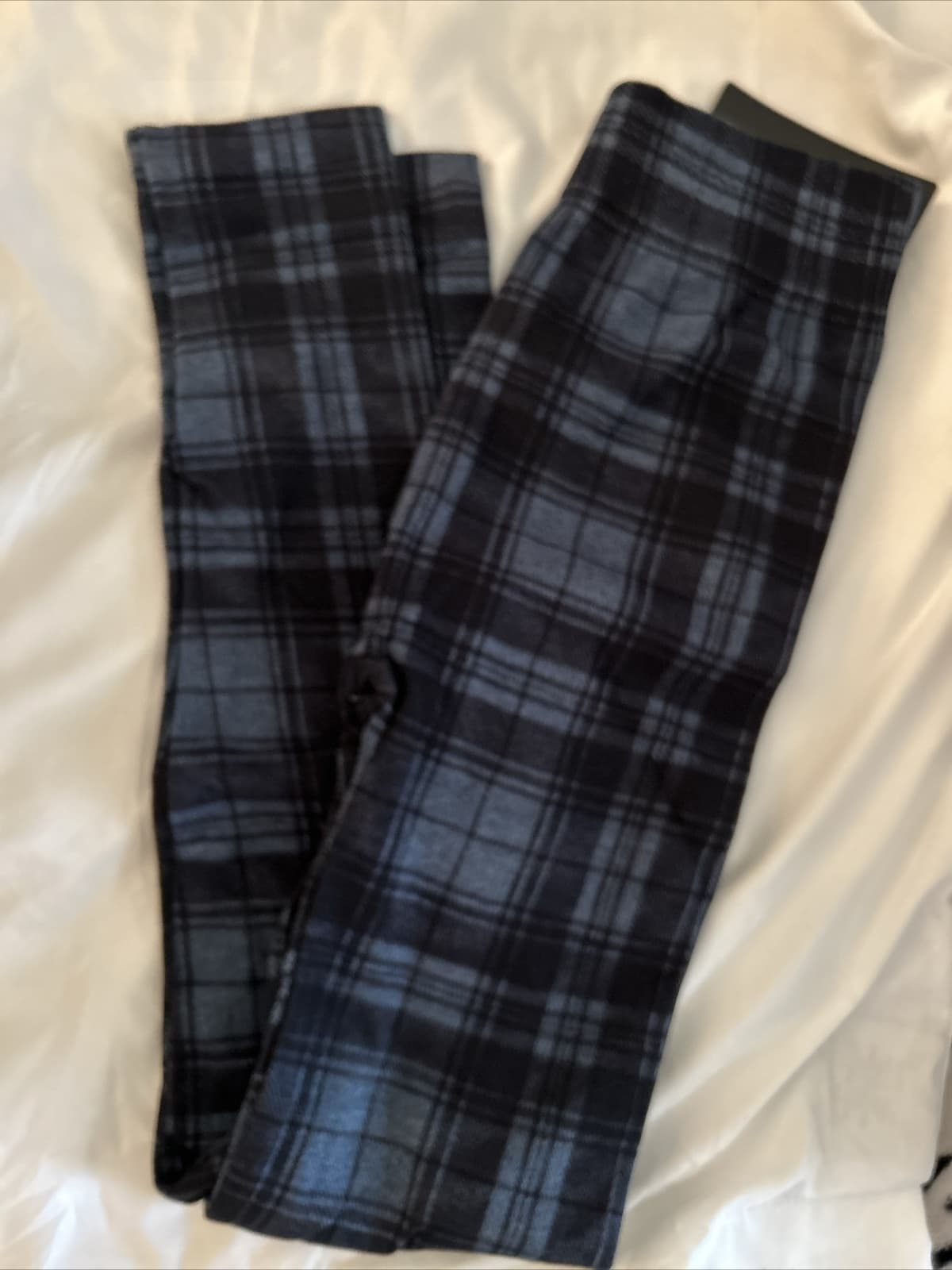 Women’s One Size Fits Most Leggings Blue Multi Colored NWT