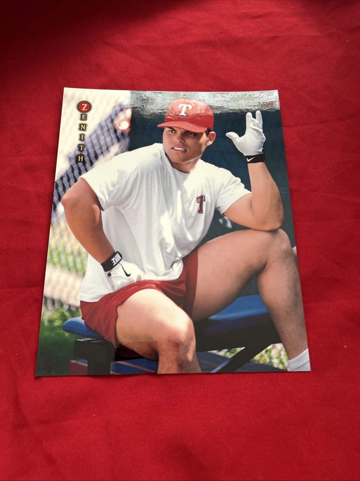 1997 Pinnacle Zenith - 8x10 Ivan Rodriguez #9