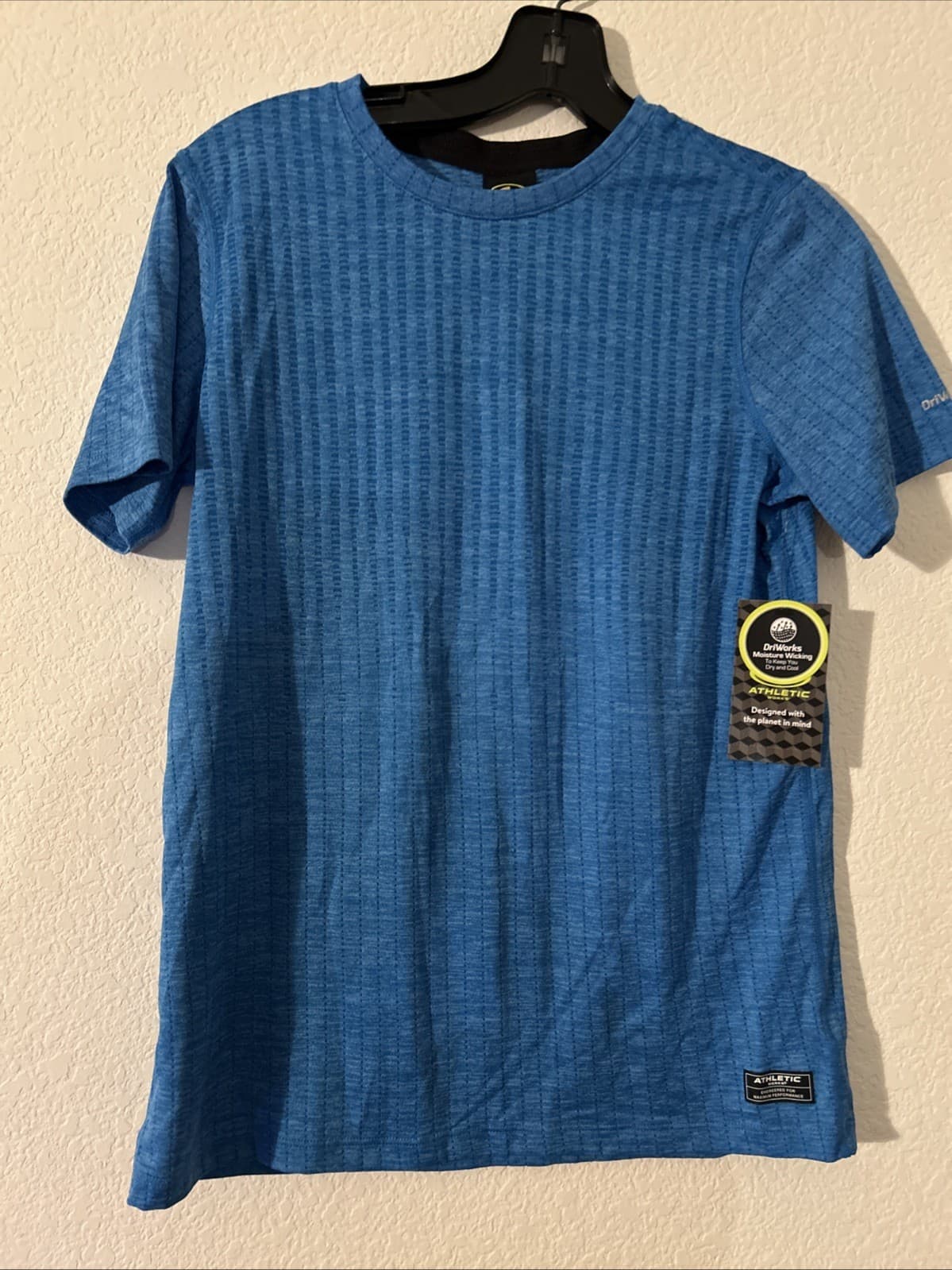 Boys Xl 14/16 Blue Shirt NWT Driworks Shirt