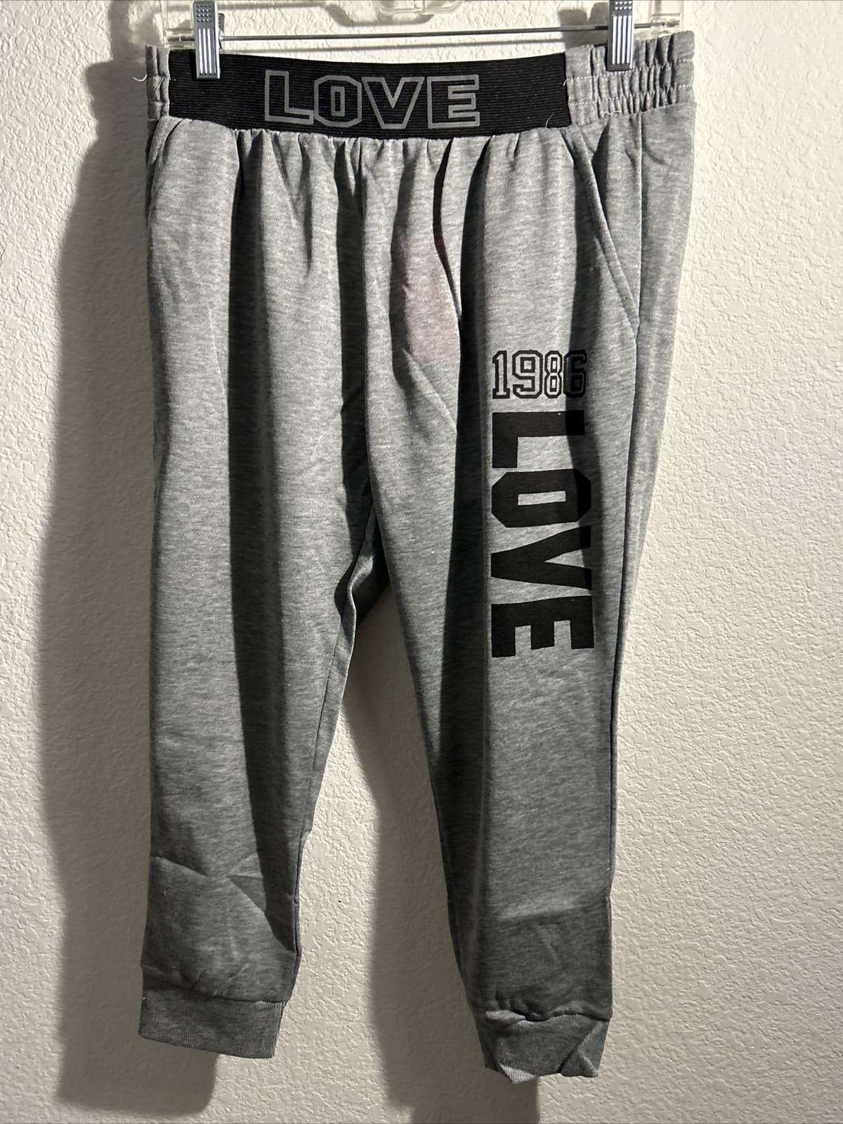 Women’s H2G Large Joggers Grey NWT