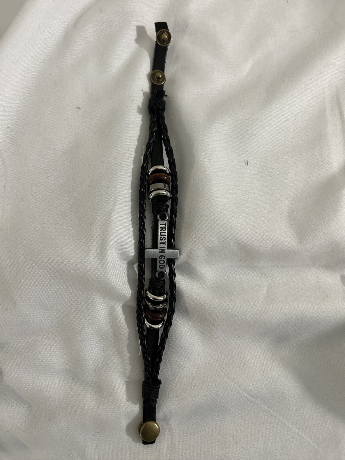 Unisex Trust In God Bracket NWOT