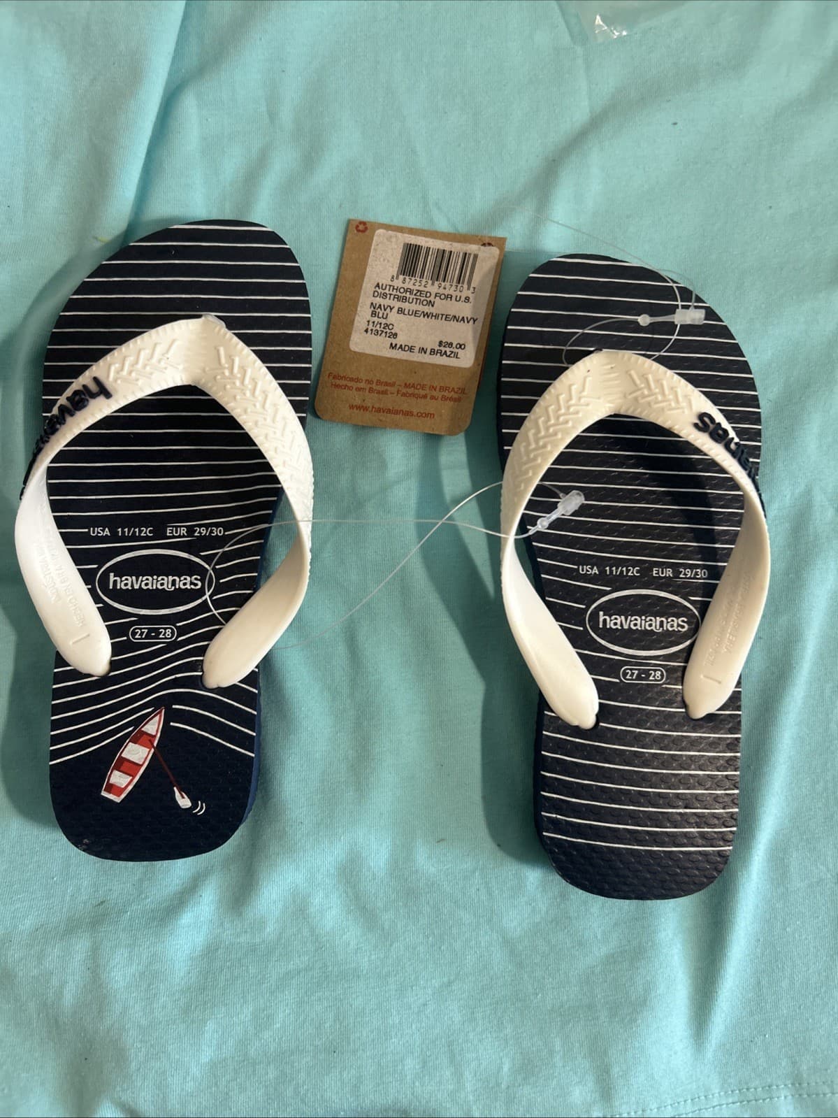 Havaianas 11/12c Toddlers Navy Blue