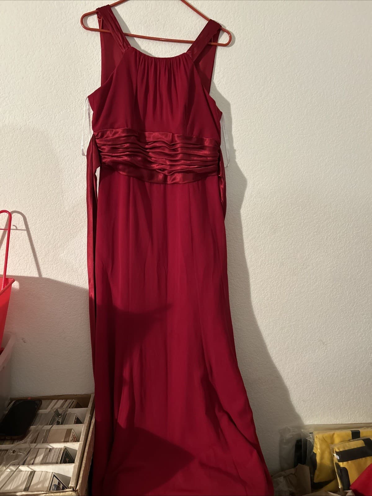 Women’s Burgundy Size 12 Davids Bridal Dress