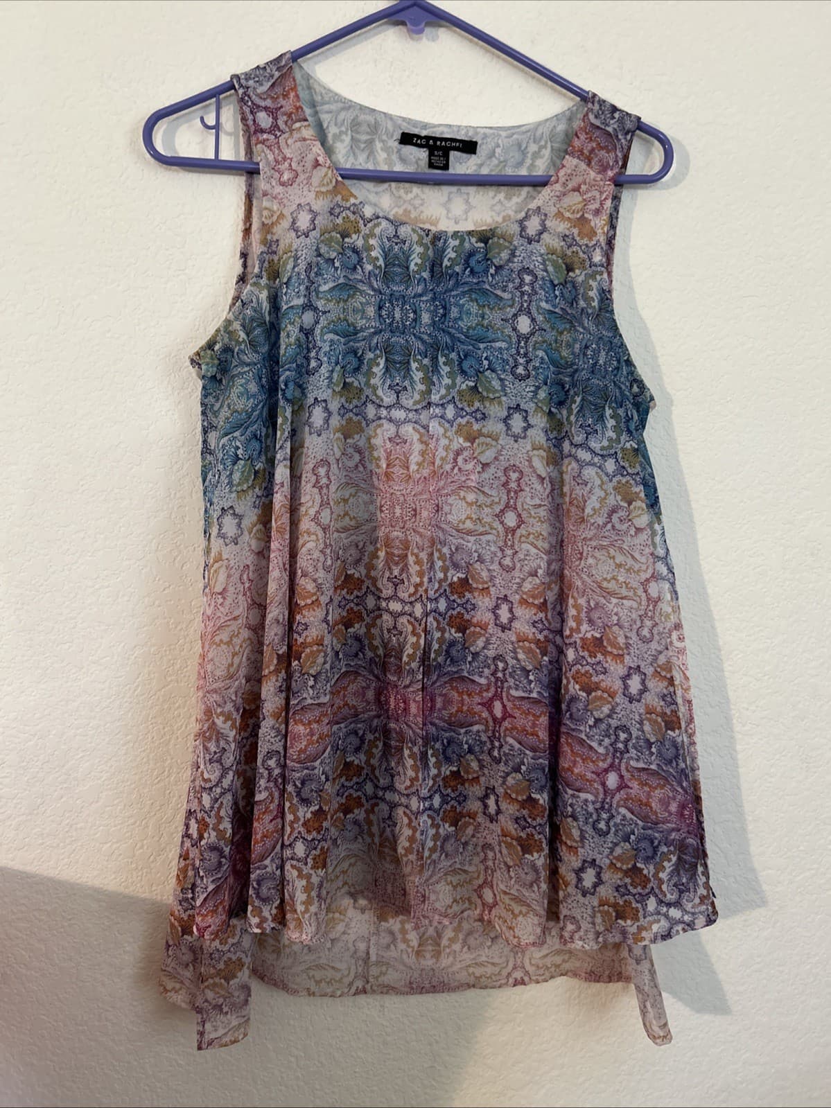 Women’s Small Tank Top New Zac & Rachel 2 Piece Set