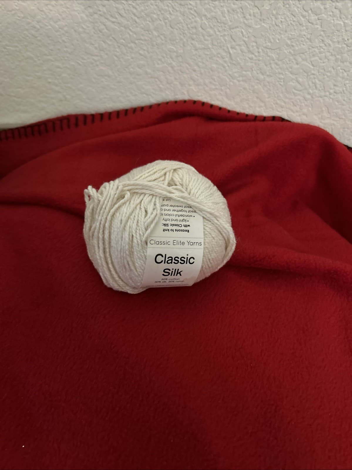 Classic Elite Yarn Classic Silk NWT 135 Yards Ivory