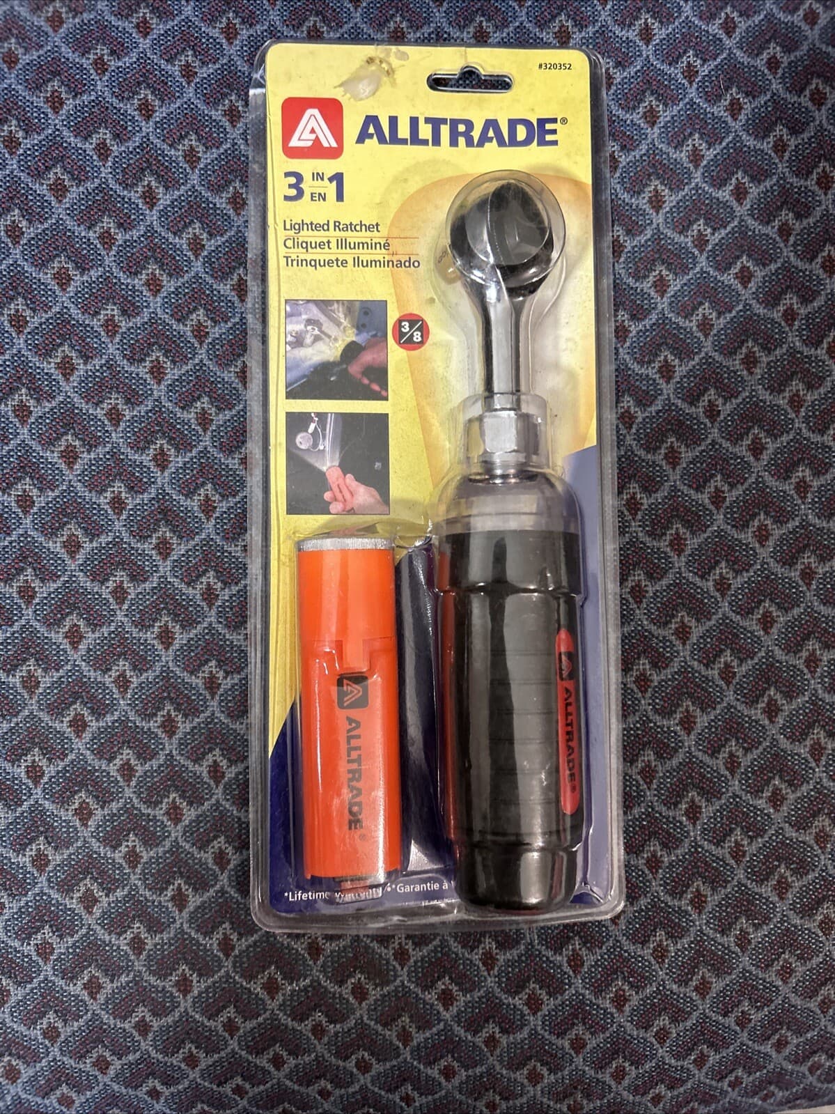 All trade 3 In 1 Lighted Ratchet 3/8 New