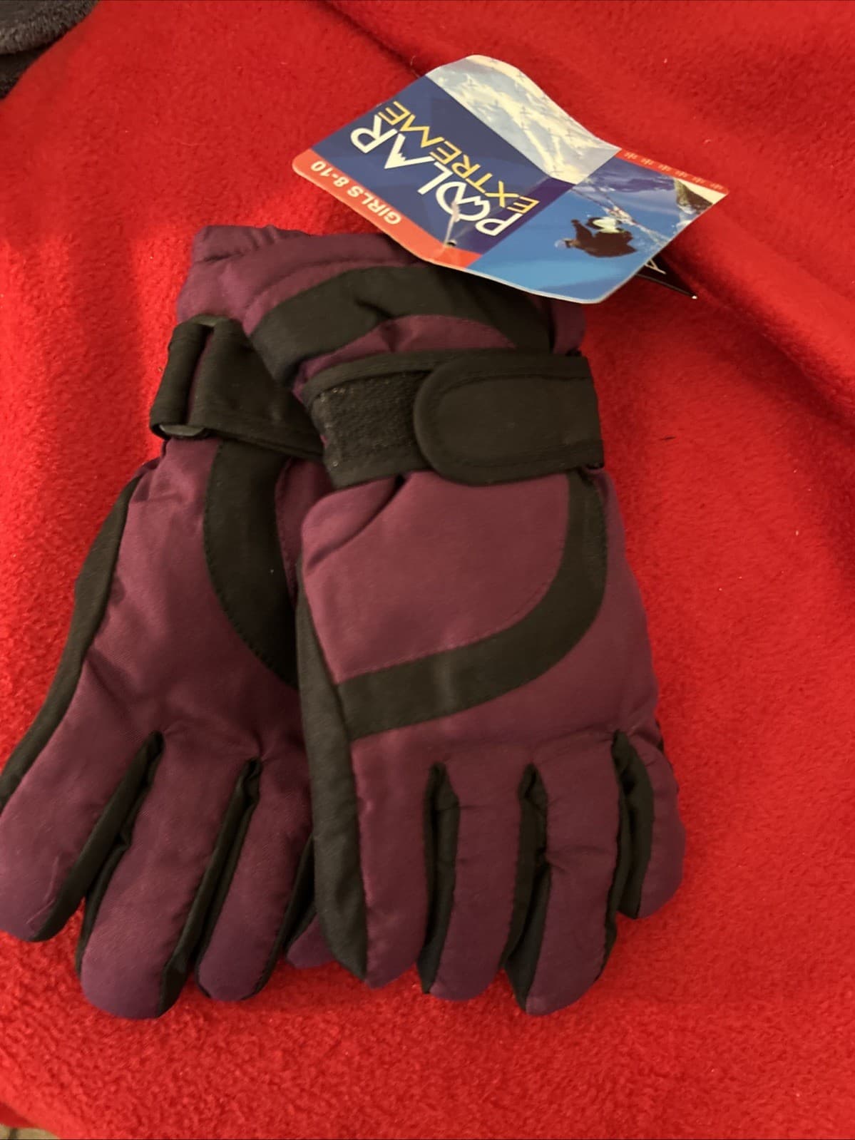 Girls Polar Extreme Thins are Insulation Gloves NWT Size 8-10 Purple