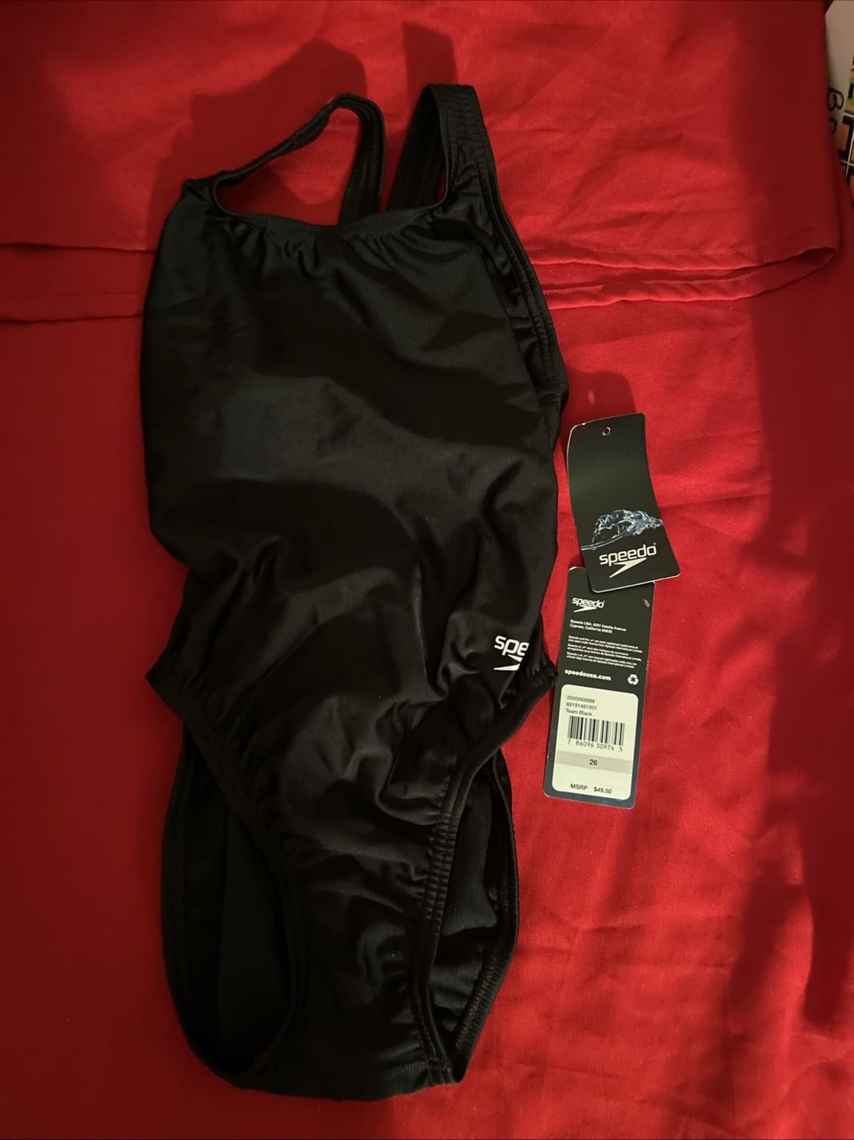 Speedo Women's ProLT Super Pro One Piece Swimsuit - Black, Size 26