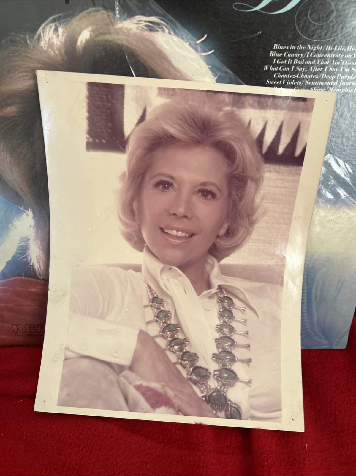 Dinah Shore The Best Of Vinyl LP Record 1975 RCA ANL-1-1159 USA With A Picture
