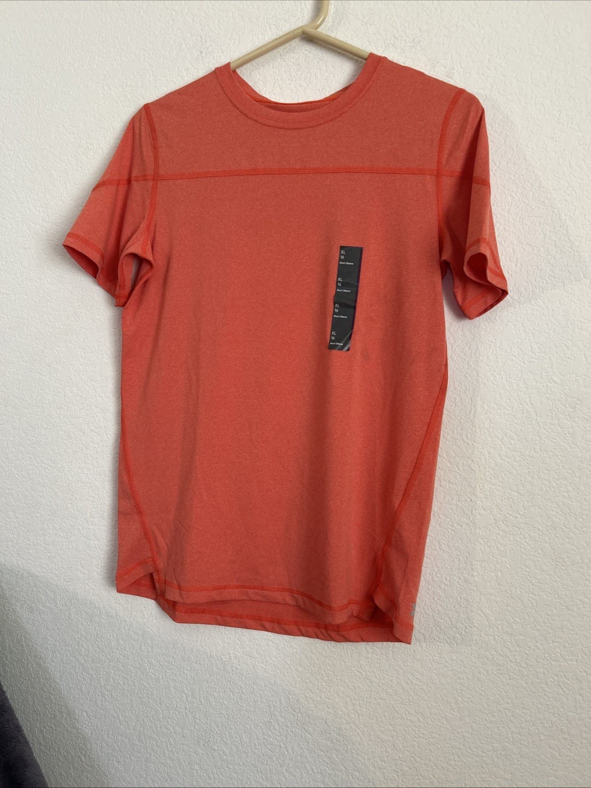 Boys Short Sleeve Shirt Xl 16 NWT All In Motion
