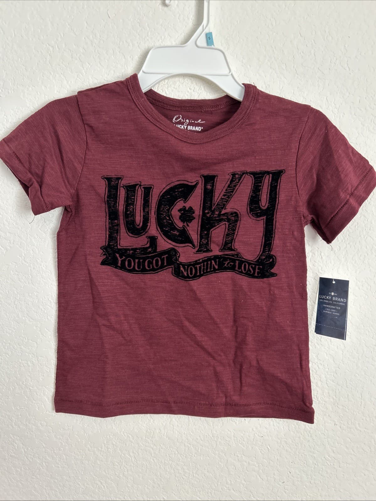 Lucky Brand Shirt For Little Girls Size 6