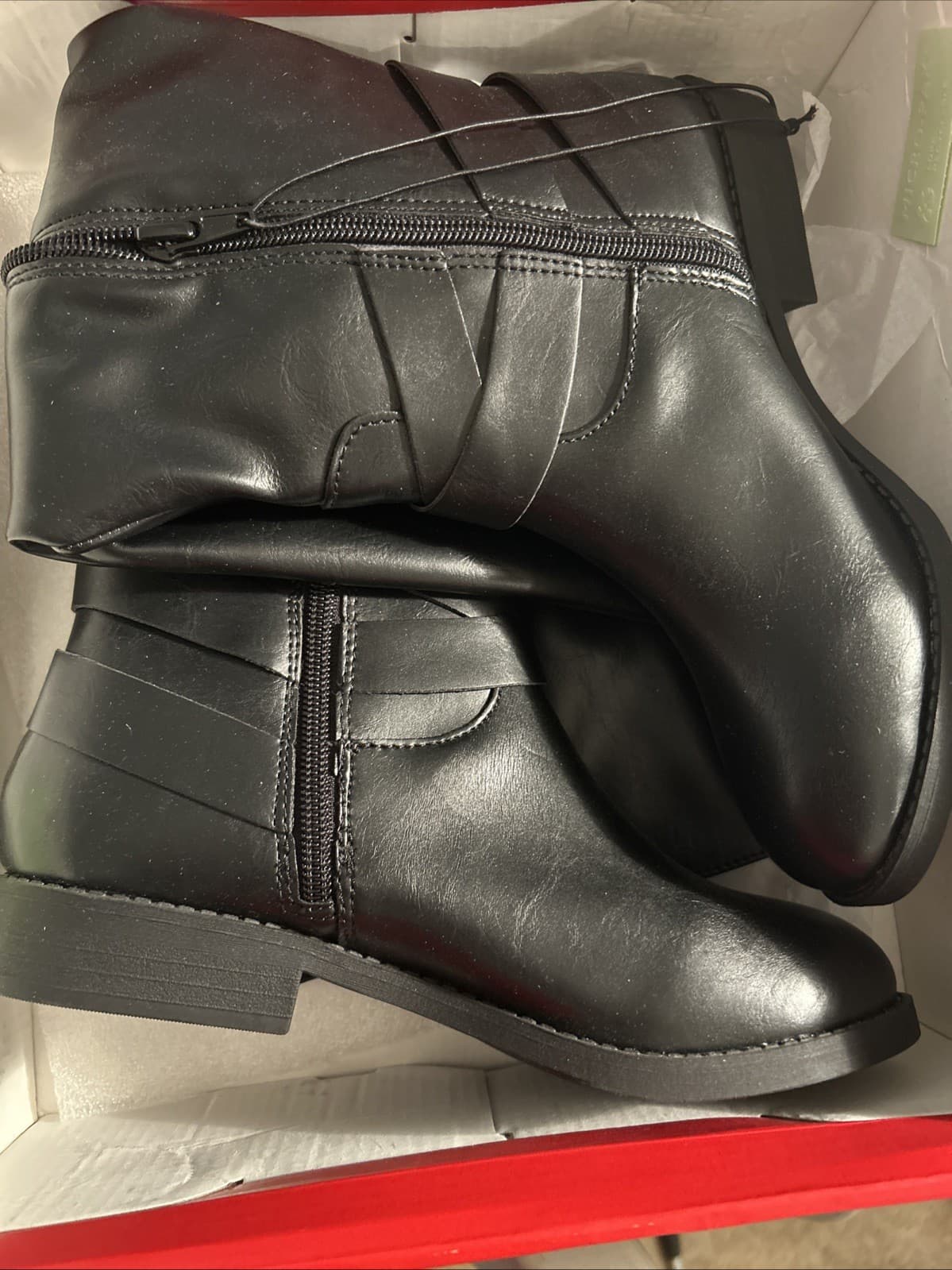 Women’s style & Co Black Boots New 5 1/2M Madixe