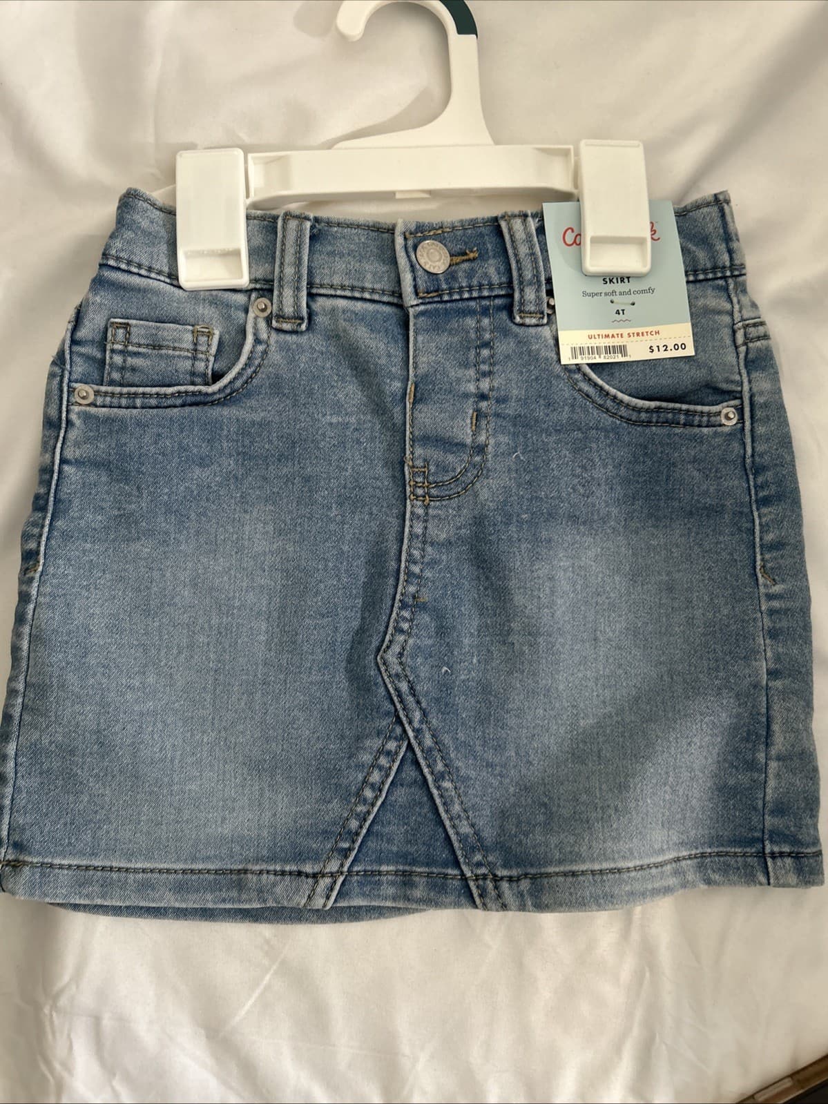 Car & Jack Denim Toddler Skirt NWT 4T