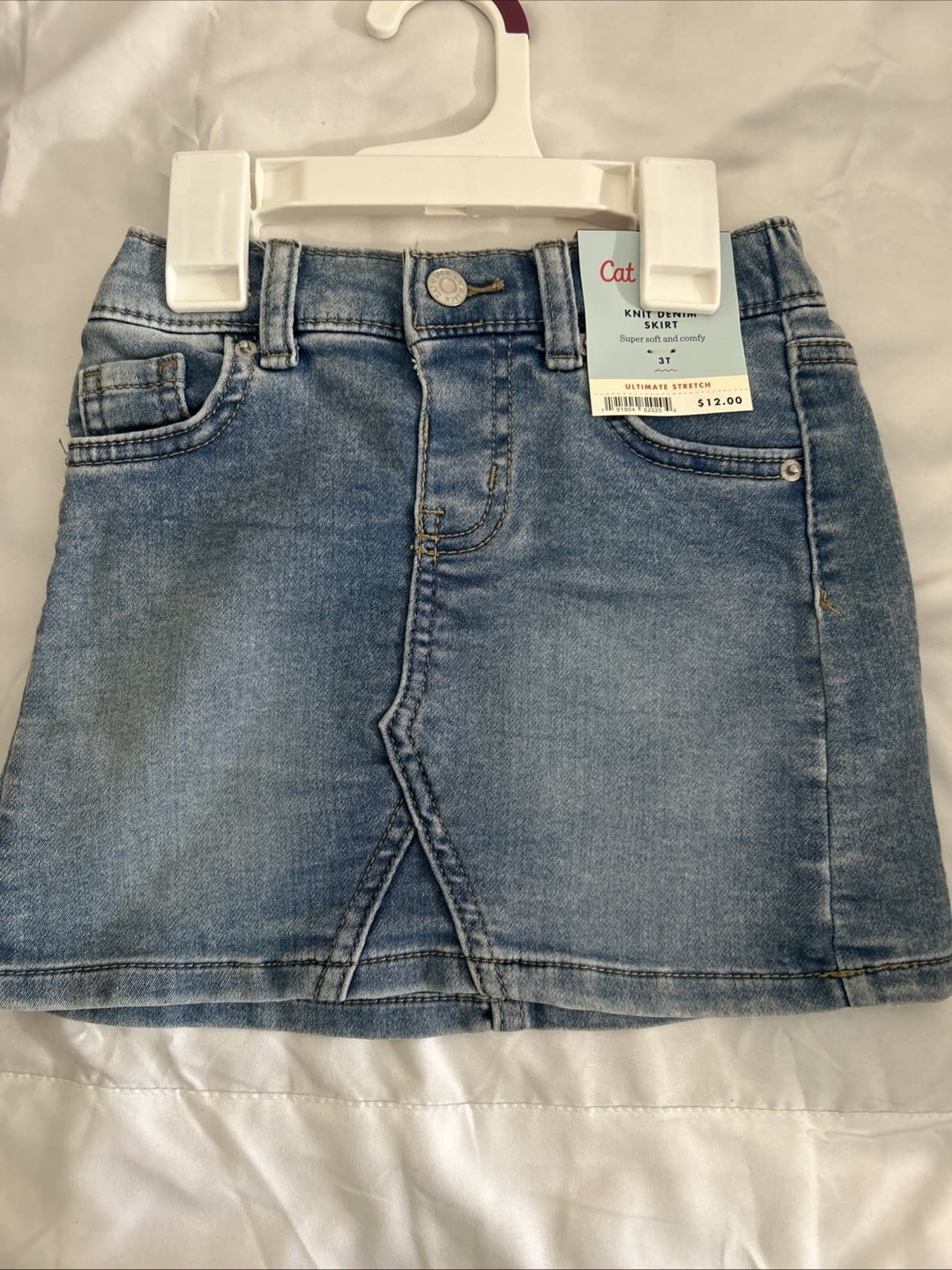 Car & Jack Denim Toddler Skirt NWT 3T