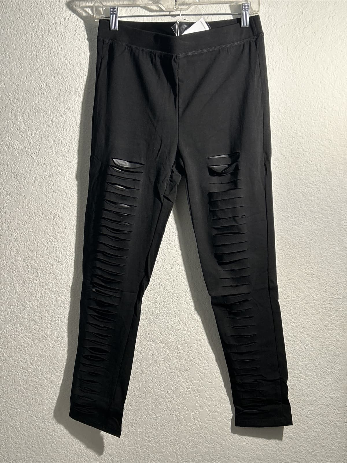 Xin Xu Black Leggings NWT One Size Women Plus Size Stretch Leggings